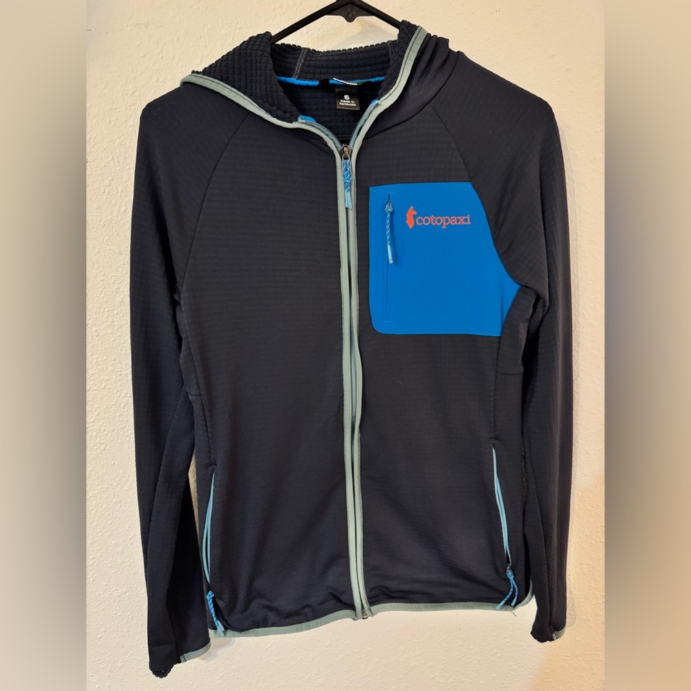 Cotopaxi Women’s Otero Fleece Full-Zip Hooded Jacket (Maritime)